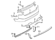 Diagram for Audi S6 Bumper - 4B6-807-303-D-GRU