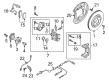 Diagram for Audi Brake Caliper Bracket - 8W0-615-426-G-SL7