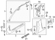 Diagram for Audi S8 Pillar Panels - 4H0-867-239-E-EP1