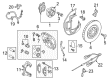 Diagram for Audi A6 Brake Caliper - 4G0-615-123-K