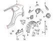 Diagram for Audi Fuel Filler Housing - 8P4-809-999-C