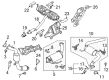 Diagram for Audi Q7 Catalytic Converter - 7L8-254-401-EX