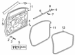 Diagram for Audi Q3 Weather Strip - 83A-837-911-A