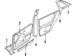 Diagram for Audi 80 Quattro Pillar Panels - 893-867-239-B-YU9