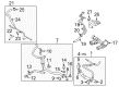 Diagram for Audi Coolant Pipe - 5Q0-121-449-A