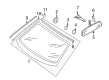 Diagram for Audi Mirror Cover - 4F0-857-593-AB-8X5