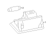 Diagram for Audi License Plate Lights - 8E0-943-021-B