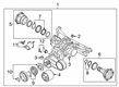 Diagram for Audi Differential Seal - 09R-598-074