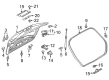 Diagram for Audi Liftgates - 8V4-827-025-D