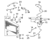 Diagram for Audi Coolant Reservoir - 4D0-121-403-C