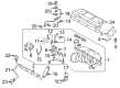 Diagram for Audi TTS Quattro Exhaust Hanger - 06F-145-536-C