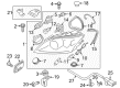 Diagram for Audi TT RS Quattro Headlight - 8J0-941-003-C