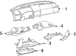 Diagram for Audi 5000 Quattro Glove Box - 443-857-035-D-01C