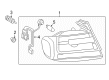 Diagram for 2016 Audi A4 Tail Light - 8K5-945-095-AD