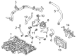 Diagram for Audi e-tron GT Water Pump - 9J1-965-567-B