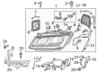 Diagram for Audi SQ5 Headlight - 8R0-941-003-AP