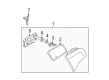 Diagram for Audi Tail Light - 8E9-945-093-A