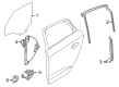 Diagram for Audi Window Channel - 8Y0-839-067