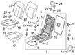 Diagram for Audi Q3 Seat Cushion Pad - 83A-885-376