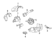 Diagram for Audi A6 Parking Sensors - 4F0-910-561-C