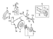 Diagram for Audi Brake Caliper - 4F0-615-123