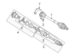 Diagram for Audi Wheel Hub Bolt - N-909-910-02