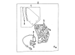 Diagram for Audi Cabriolet Window Motor - 8G0-959-811