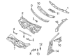 Diagram for Audi Dash Panels - 4B1-805-431-C