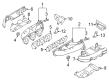 Diagram for Audi Q7 Exhaust Heat Shield - 06E-253-243-M