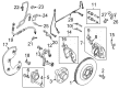 Diagram for Audi Brake Caliper Bolt - 8K0-698-470-B