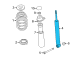 Diagram for Audi S3 Shock Absorber - 5Q0-513-029-EL