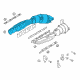 Diagram for Audi RS5 Catalytic Converter - 8T0-253-020-EX