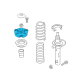 Diagram for Audi A3 Sportback e-tron Shock And Strut Mount - 5Q0-412-331-E