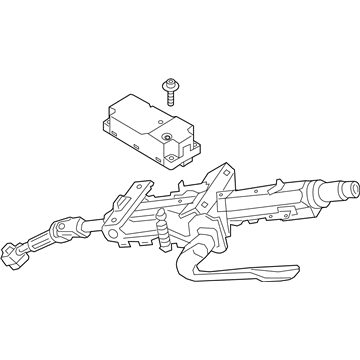 Audi Steering Column - 5Q1-419-512-L