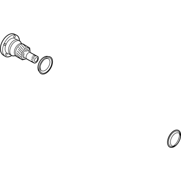 Audi Axle Shaft - 0BX-598-072