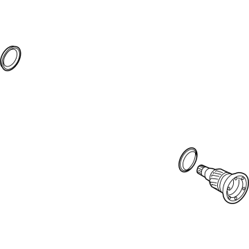 Audi Axle Shaft - 0BX-598-071