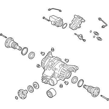 Audi SQ8 Differential - 0BX-500-043-C