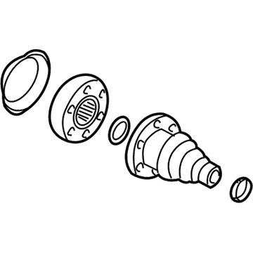 Audi A4 Quattro CV Joint - 8E0-598-103