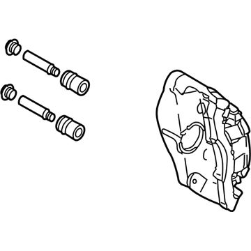 Audi RS4 Brake Caliper - 8E0-615-123-C