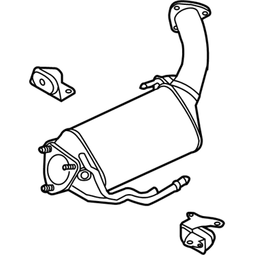 Audi 7L8-254-800-BX Exhaust Filter