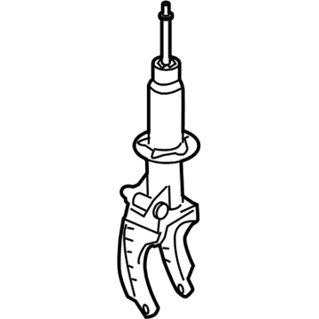 Audi Q7 Shock Absorber - 7L8-413-031-K