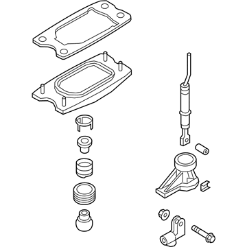 Audi Automatic Transmission Shift Levers - 8W0-711-055