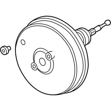 Audi Brake Booster - 4N0-612-107-D