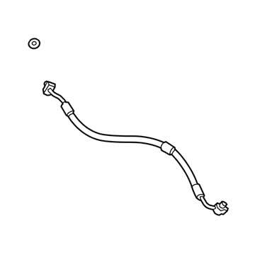 Audi SQ5 Sportback A/C Hose - 80A-816-741-AK