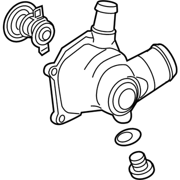 Audi Allroad Quattro Thermostat - 079-121-111-J