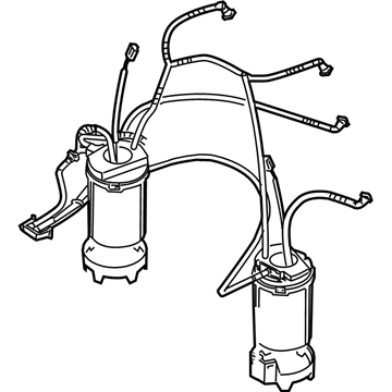 Audi Q7 Fuel Pump - 7L8-919-087-B