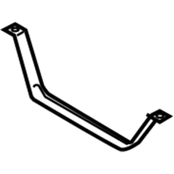 Audi Fuel Tank Strap - 7L8-201-654-A