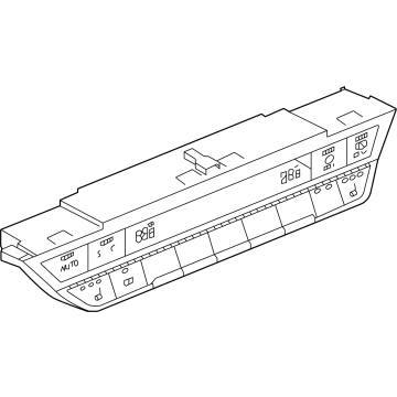 Audi A/C Switch - 8Y0-820-043-C