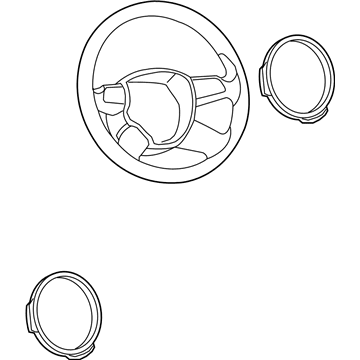 Audi Steering Wheel - 8K0-419-091-6PS