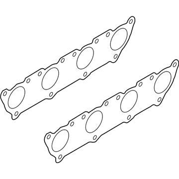 Audi Exhaust Manifold Gasket - 077-253-039-C